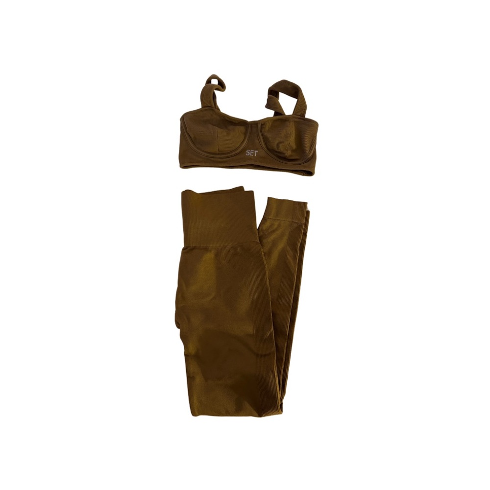 Set Active Sculptflex Workout Set, Brown, Size XS / S
